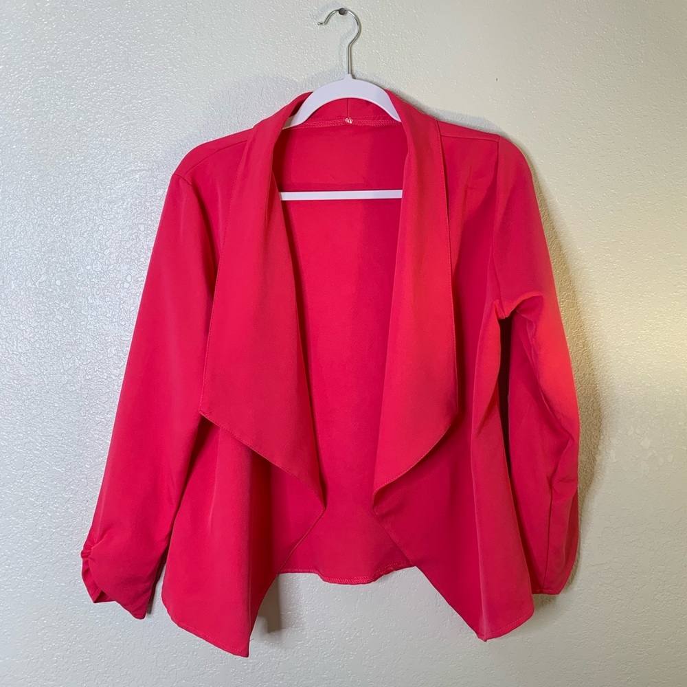 Pink Blazer, Size XL - Picture 2 of 3